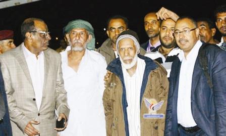 البحارة اليمنيون المحررون